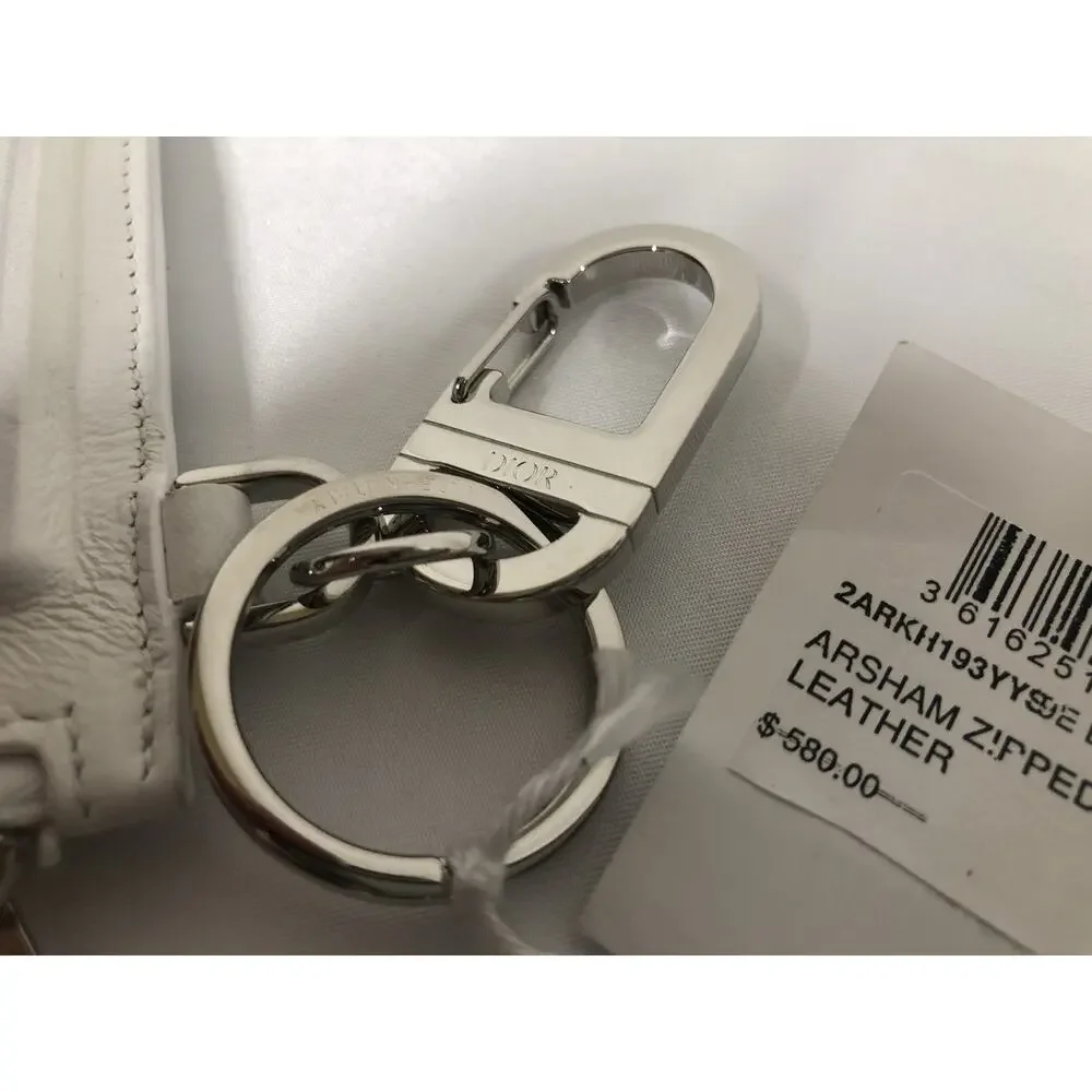 NWT Christian Dior x Daniel Arsham Eroded Keyring Zip Wallet *Limited Edition*
